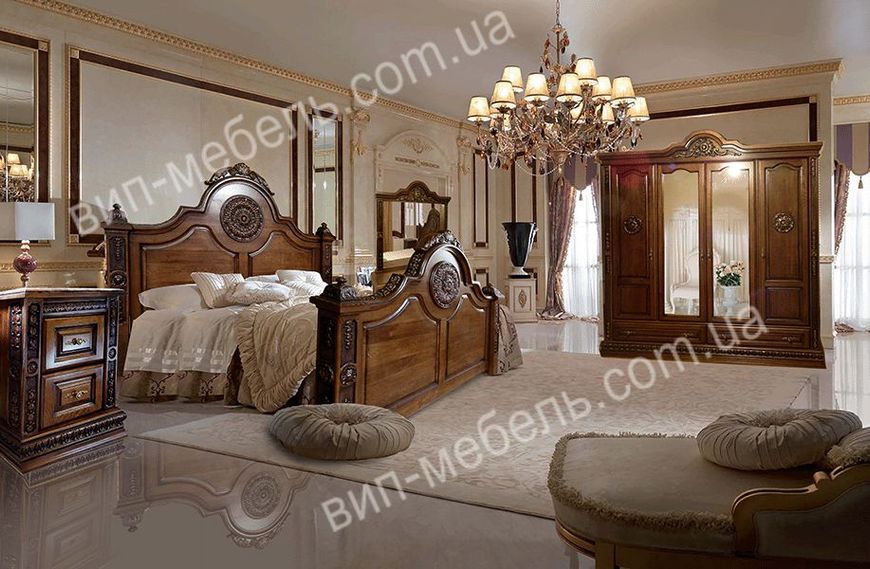Ліжко "Wilhelm" з масиву дуба 920 фото