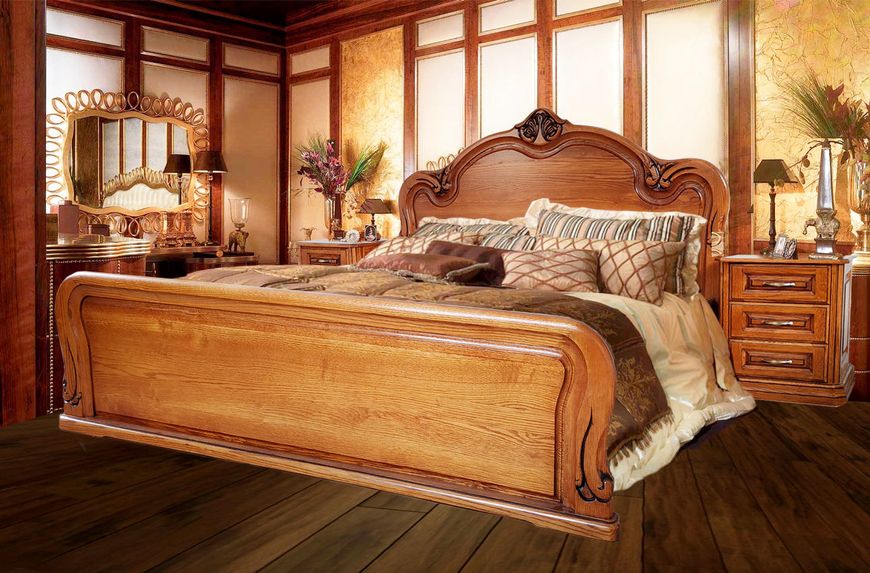 Ліжко "Sandera" з масиву дуба 944 фото